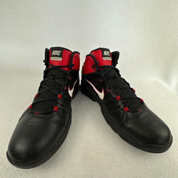 Nike | Shoes | Nike Air Flight Jab Step Mens 3 Black Red 